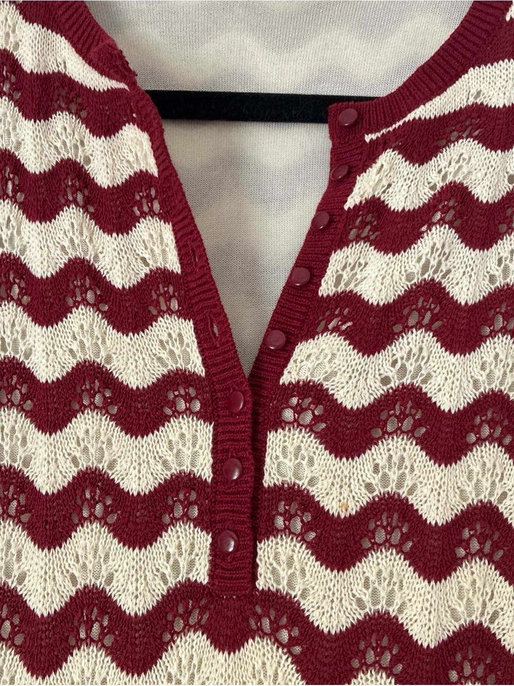 Sezane Emmanuelle Dress in twine/cherry size XS - Picture 4 of 5
